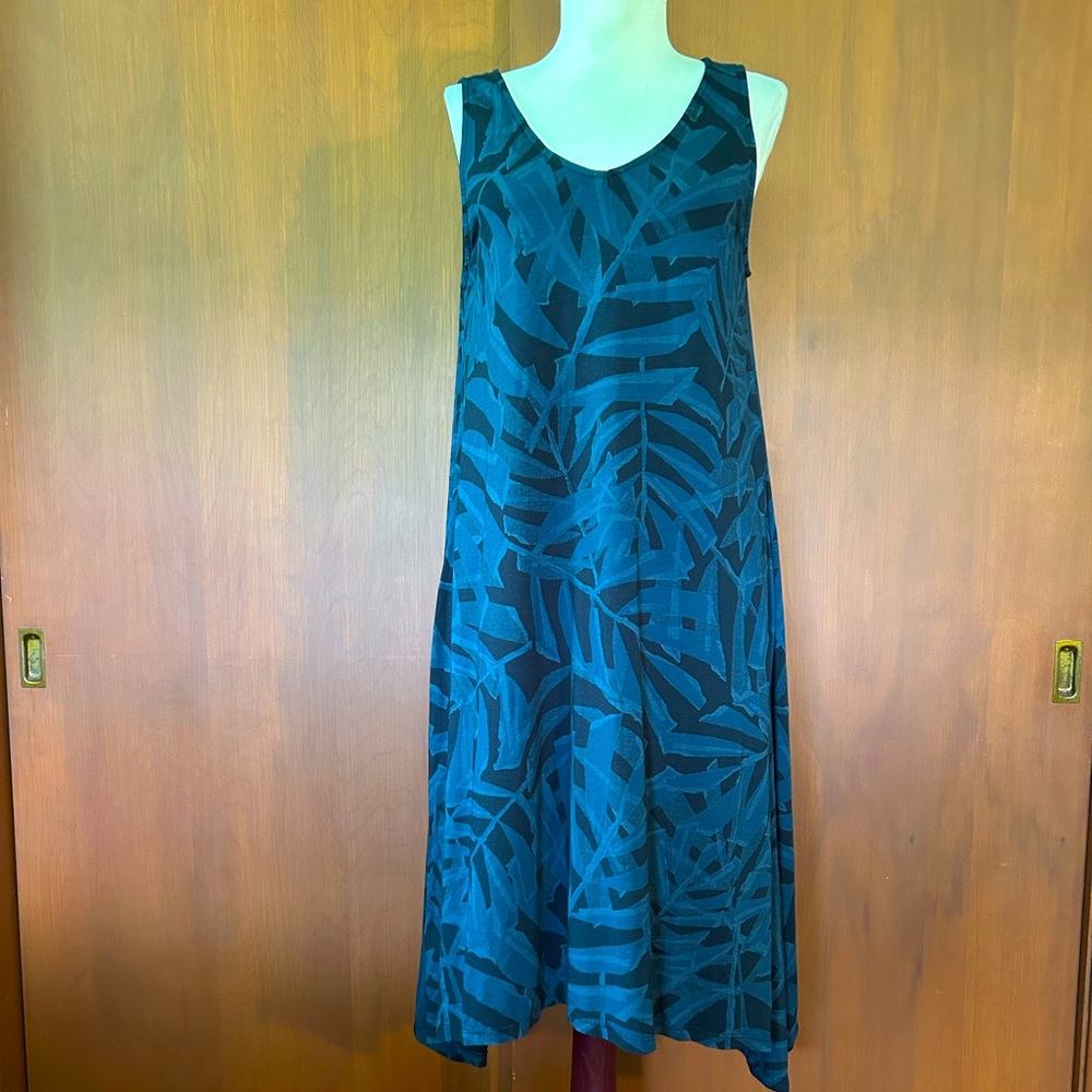 Fresh Produce blue and black sundress